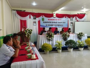 Read more about the article Dishub Kabupaten Sambas ikuti Musrenbang RKPD di Kecamatan Semparuk