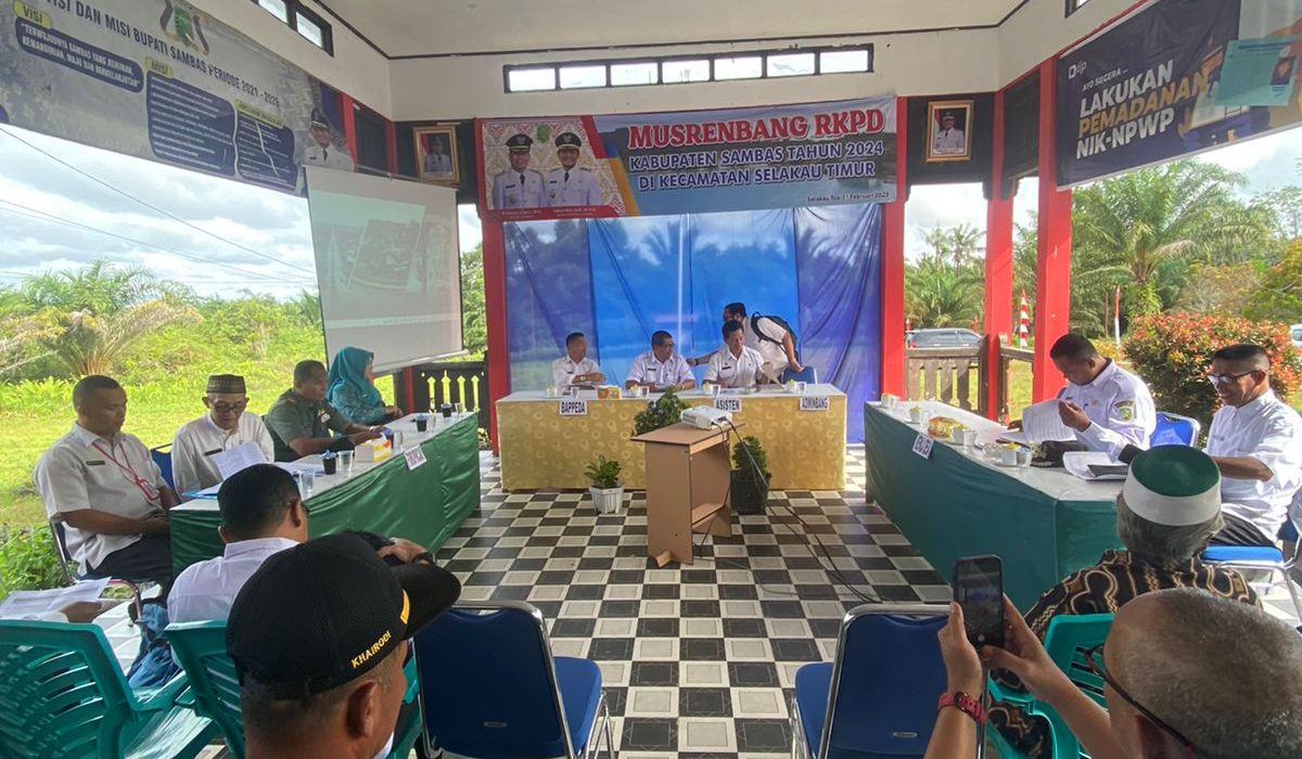 Dishub Kabupaten Sambas ikuti Musrenbang RKPD di Kecamatan Selakau Timur